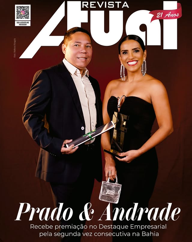 Prado e Andrade em premiação de destaque empresarial